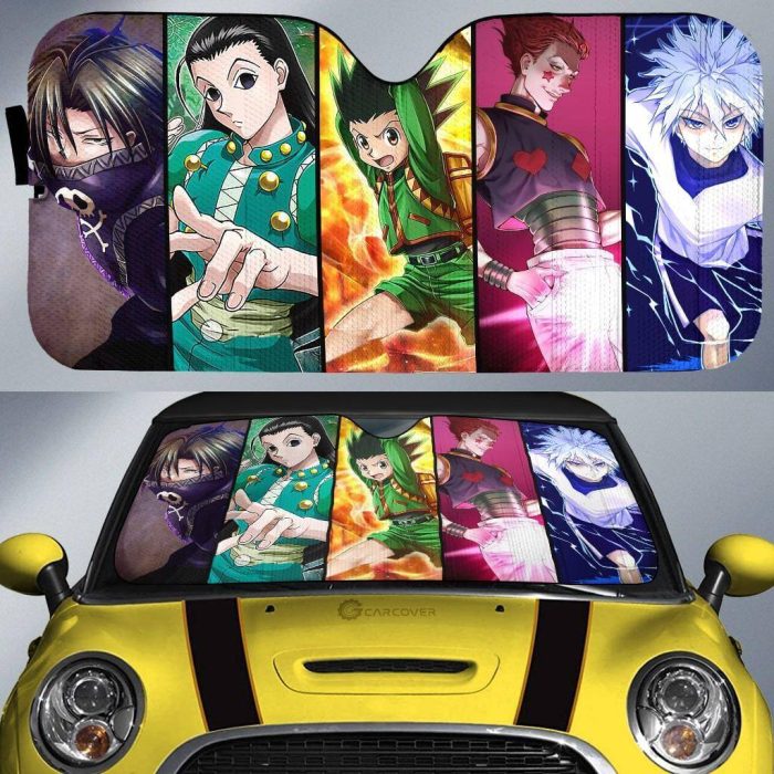 Hunter X Hunter Car Sunshade Custom Anime Car Interior Accessories