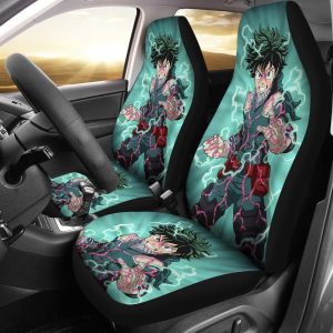 Izuku Lightning My Hero Academia Anime Car Seat Covers - Car Accessories