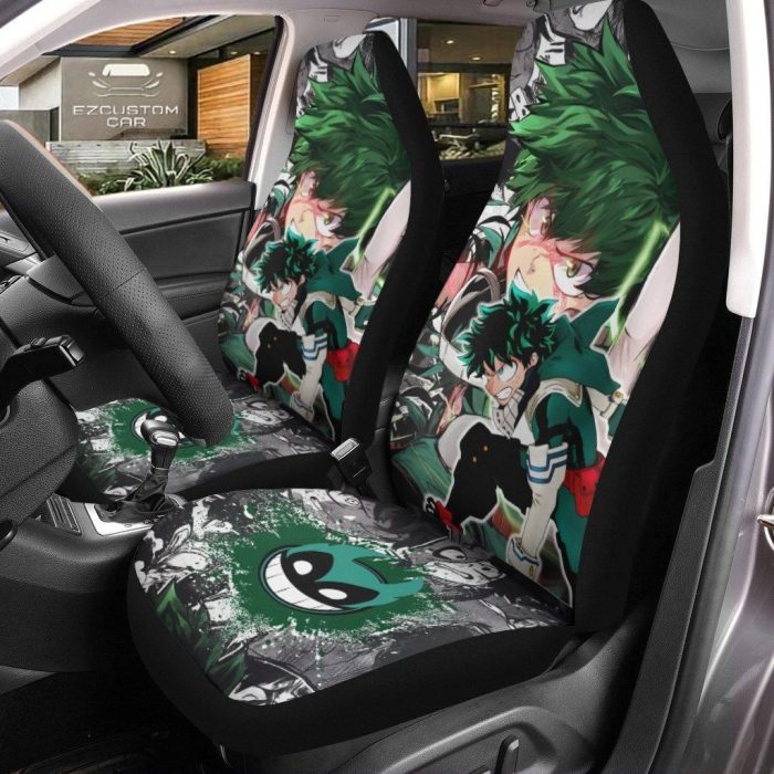 Izuku Midoriya Deku Car Seat Covers My Hero Academia Anime Car Accessories