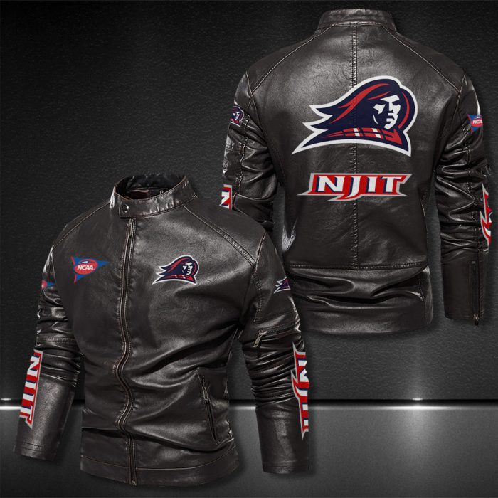 Jit Highlanders Motor Collar Leather Jacket For Biker Racer