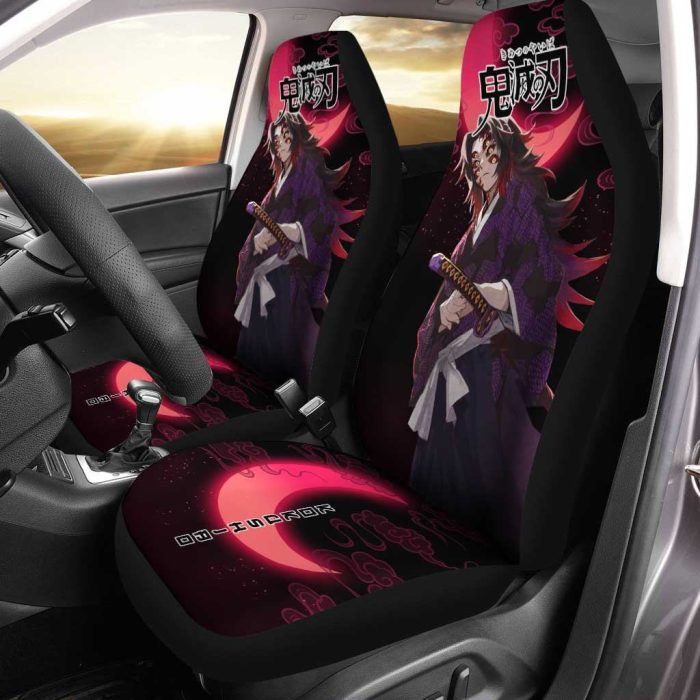 Kokushibo Car Seat Covers - Car Accessories Custom Demon Slayer: Kimetsu no Yaiba