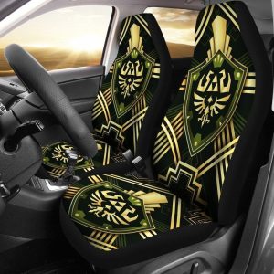 Legend Of Zelda Shield Anime Car Seat Covers - Car Accessories