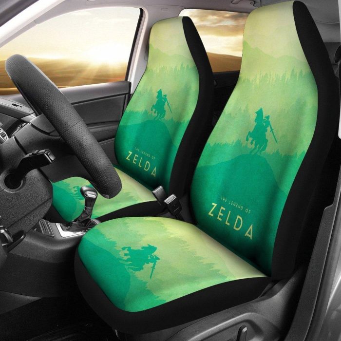 Legend of Zelda Car Seat Covers - Car Accessories - Breath Of The Wild Seat Covers