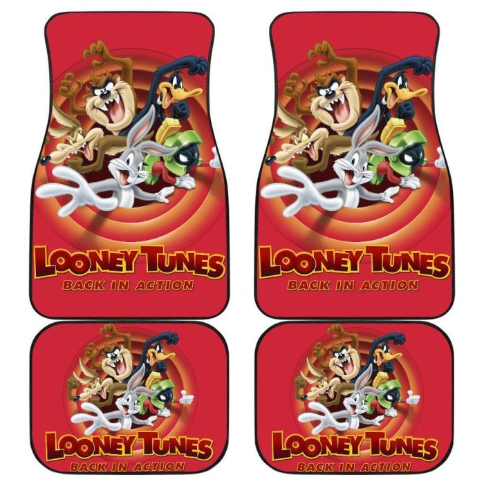 Looney Tunes Car Floor Mats Cartoon Fan Gift