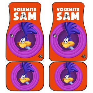 Looney Tunes Car Floor Mats World Of Mayhem Road Runner Face