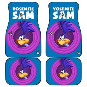 Looney Tunes Car Floor Mats World Of Mayhem Road Runner Face