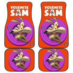 Looney Tunes Car Floor Mats World Of Mayhem Wile E Coyote Wolf