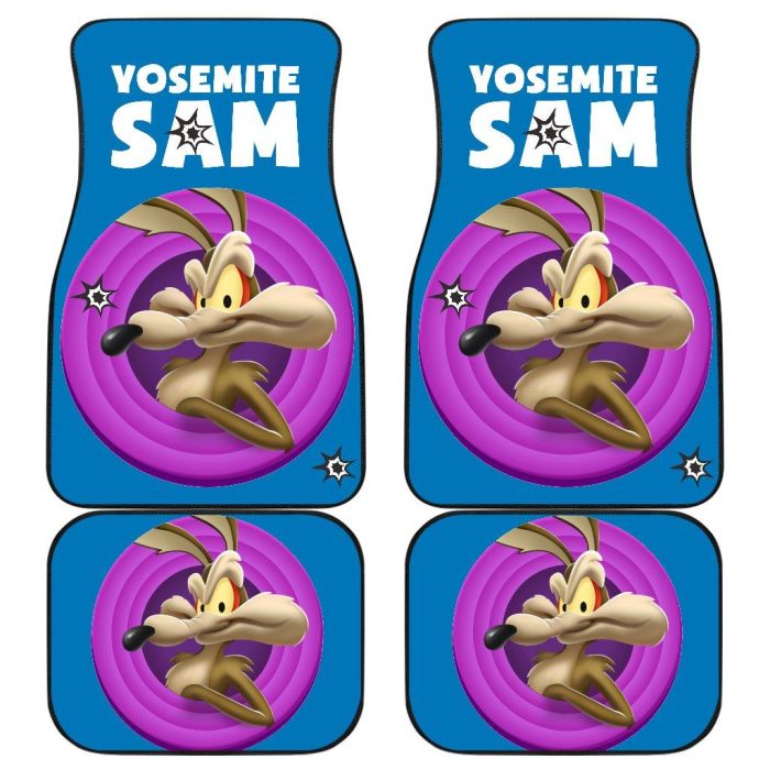 Looney Tunes Car Floor Mats World Of Mayhem Wile E Coyote Wolf