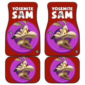 Looney Tunes Car Floor Mats World Of Mayhem Wile E Coyote Wolf