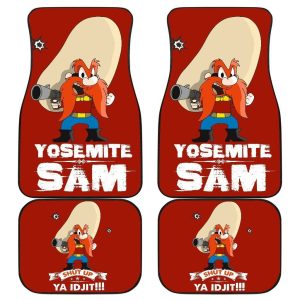 Looney Tunes Car Floor Mats World Of Mayhem Yosemite Bullet Sign