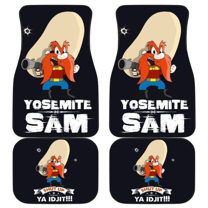 Looney Tunes Car Floor Mats World Of Mayhem Yosemite Bullet Sign