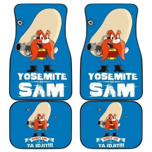 Looney Tunes Car Floor Mats World Of Mayhem Yosemite Bullet Sign