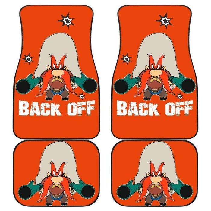 Looney Tunes Car Floor Mats World Of Mayhem Yosemite Guns Back Off