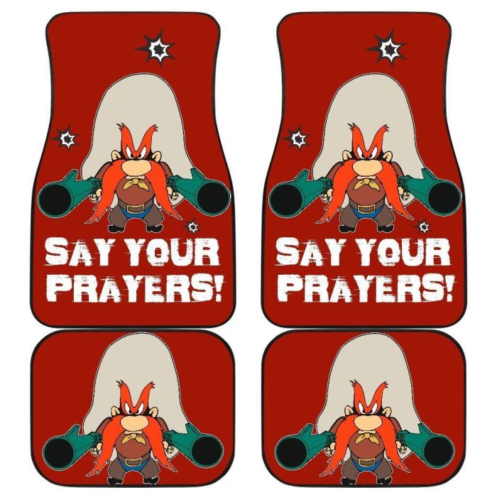 Looney Tunes Car Floor Mats World Of Mayhem Yosemite Say Your Prayers