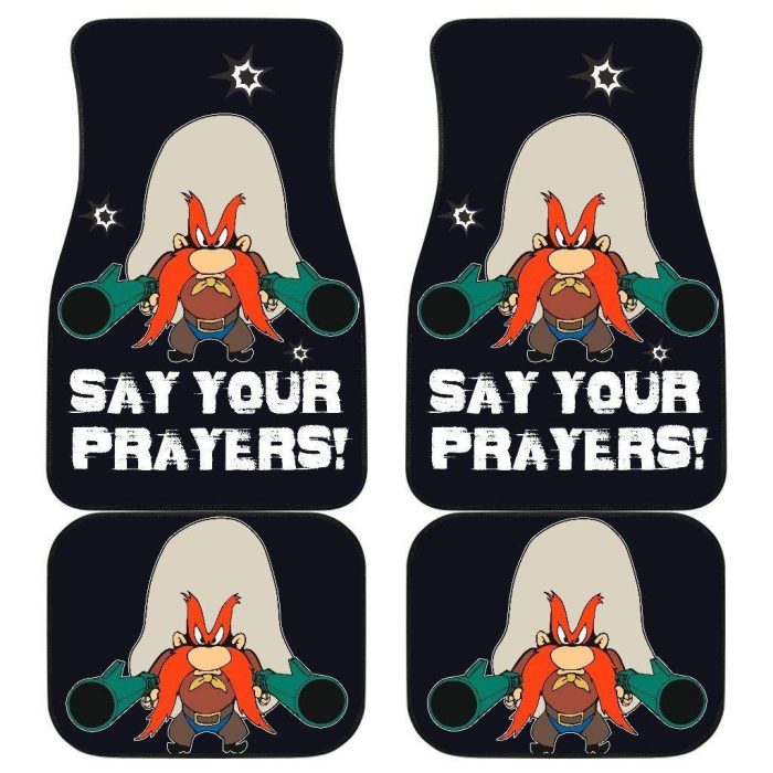 Looney Tunes Car Floor Mats World Of Mayhem Yosemite Say Your Prayers