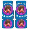 Looney Tunes Car Floor Mats World Of Mayhem Yosemite Shut Up Now Bullet Sign