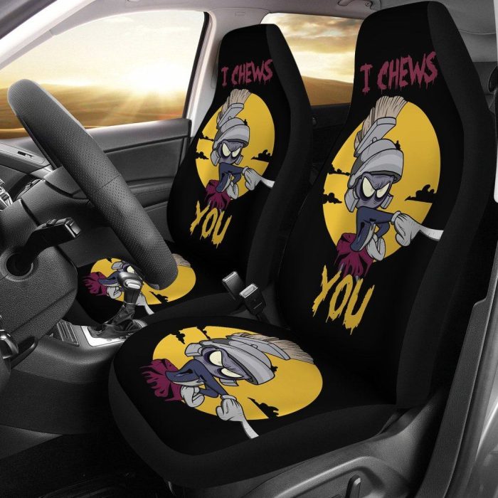 Looney Tunes Car Seat Covers - Car Accessories - Martian Looney Tunes Cartoon Car Seat Covers - Car Accessories