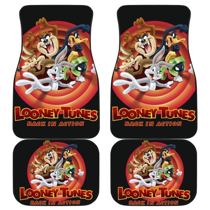 Looney Tunes Cartoon Fan Gift Car Floor Mats