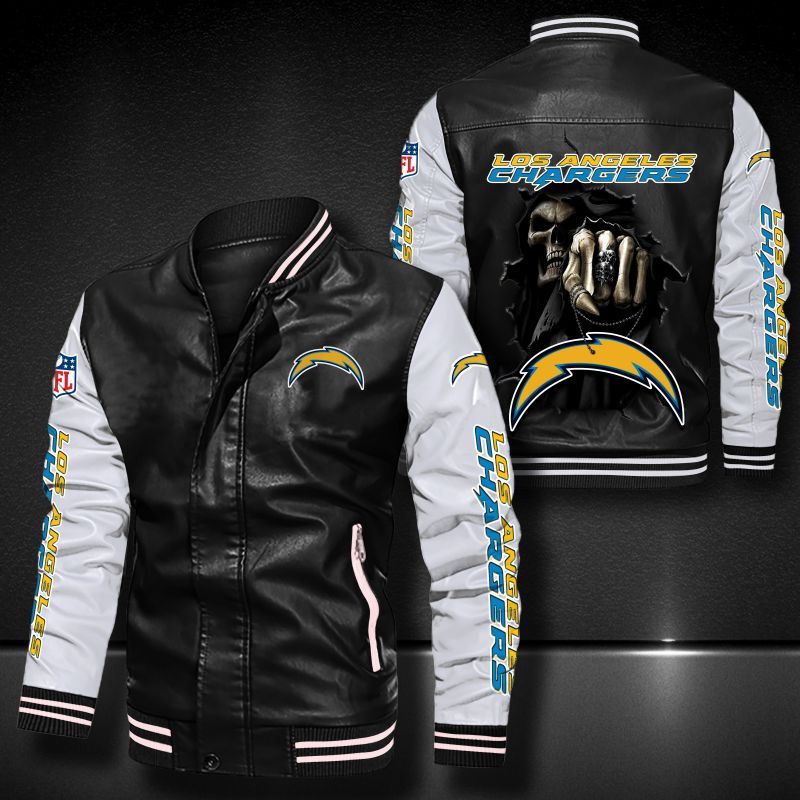 Leather Bomber Jacket