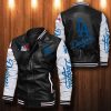 Los Angeles Dodgers Leather Bomber Jacket