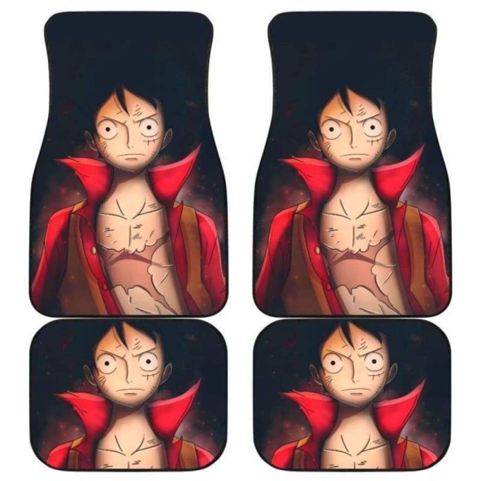 Luffy One Piece Car Floor Mats Universal Fit OPCFM102