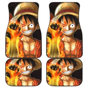 Luffy One Piece Car Floor Mats Universal Fit OPCFM104
