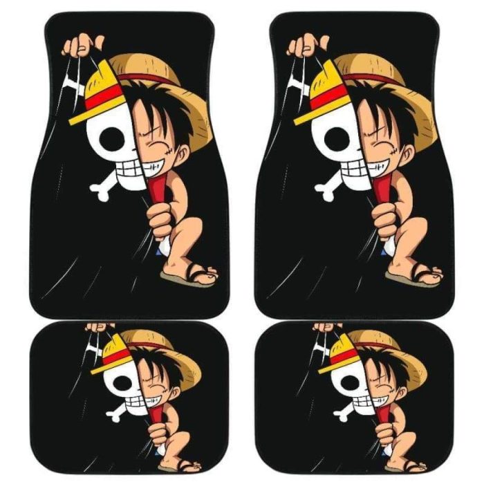 Luffy One Piece Car Floor Mats Universal Fit OPCFM107