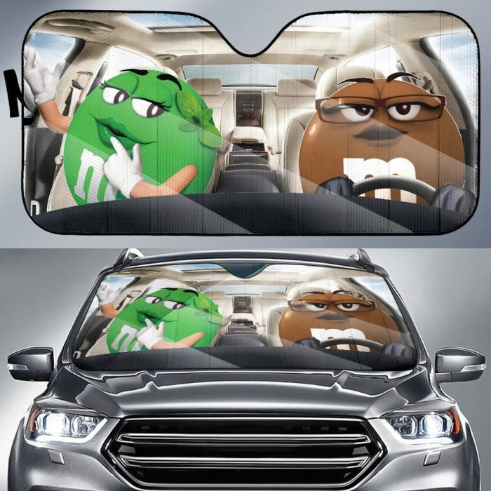 M&M Chocolate Auto Sun Shades