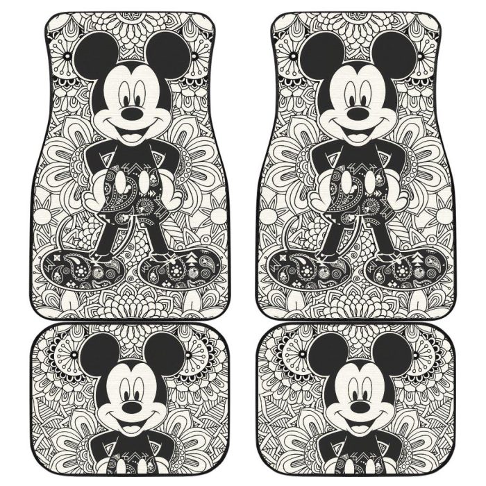 Mickey Mouse Car Floor Mats Disney Cartoon Fan Gift MKCFM05