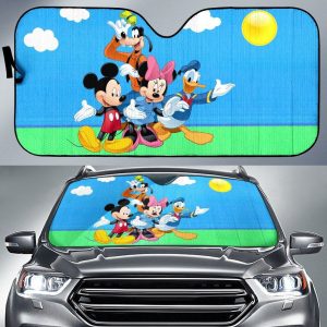 Mickey Mouse Friends Cartoon DN Car Sun Shades CSSMK09