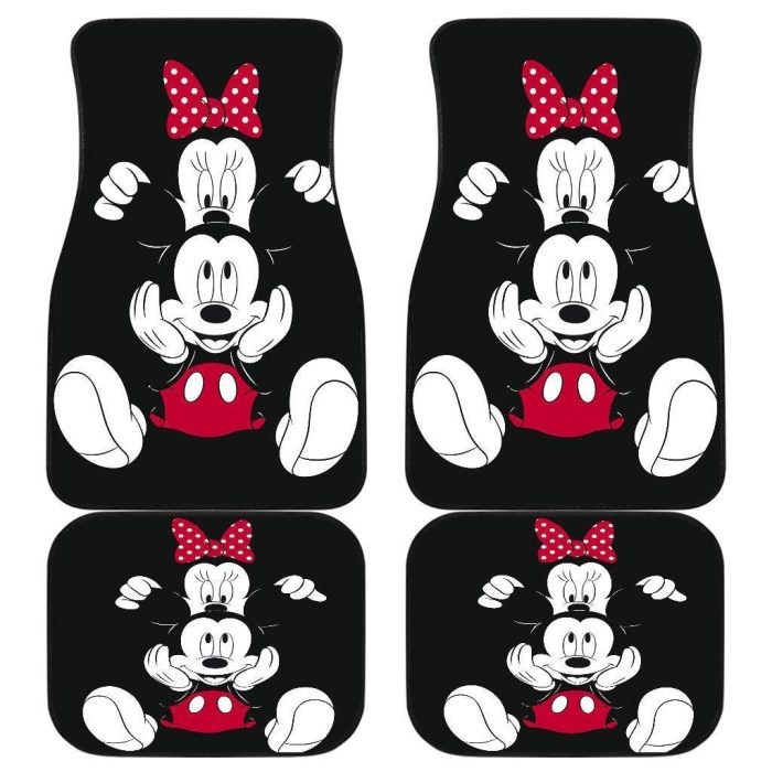 Mickey and Minnie Cute Disney Cartoon Car Floor Mats MKCFM07