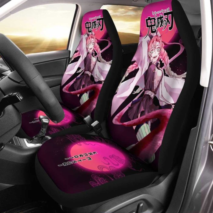 Mitsuri Kanroji Car Seat Covers - Car Accessories Custom Demon Slayer: Kimetsu no Yaiba