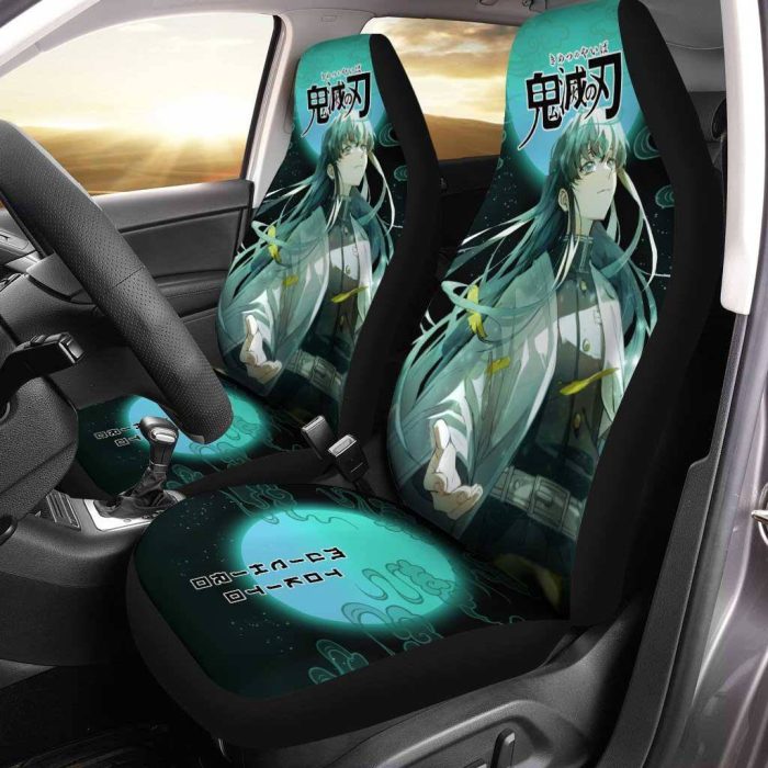 Muichiro Tokito Car Seat Covers - Car Accessories Custom Demon Slayer: Kimetsu no Yaiba