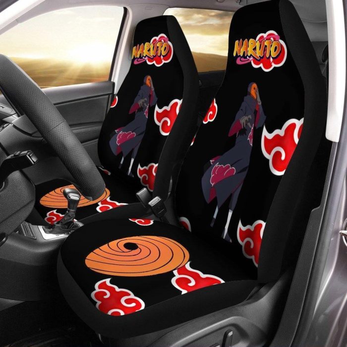 Naruto Car Seat Covers - Car Accessories - Akatsuki Tobi Car Seat Covers - Car Accessories