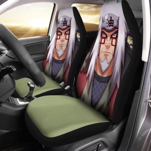 Naruto Car Seat Covers - Car Accessories - Jiraiya With Fukasaku And Shima Seat Covers