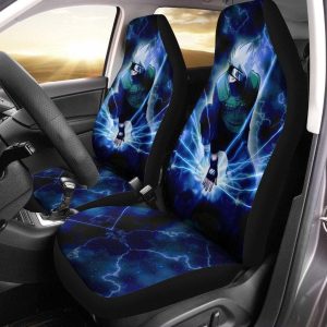 Naruto Car Seat Covers - Car Accessories - Kakashi Lightning Naruto Anime Car Seat Covers - Car Accessories