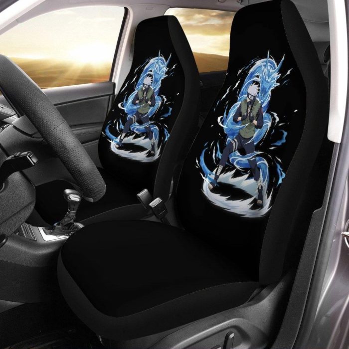 Naruto Car Seat Covers - Car Accessories - Kakashi Water Style Black Seat Covers