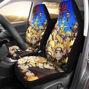 Naruto Car Seat Covers - Car Accessories - Multiple Naruto Shapes