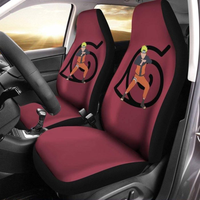 Naruto Car Seat Covers - Car Accessories - Naruto Jutsu Konoha Symbol Seat Covers