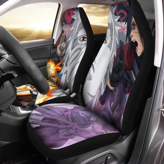 Naruto Car Seat Covers - Car Accessories - Obito Naruto Final Battle Legendary Seat Covers