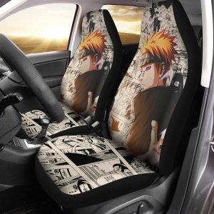 Naruto Car Seat Covers - Car Accessories - Pain Akatsuki Custom Car Seat Covers - Car Accessories