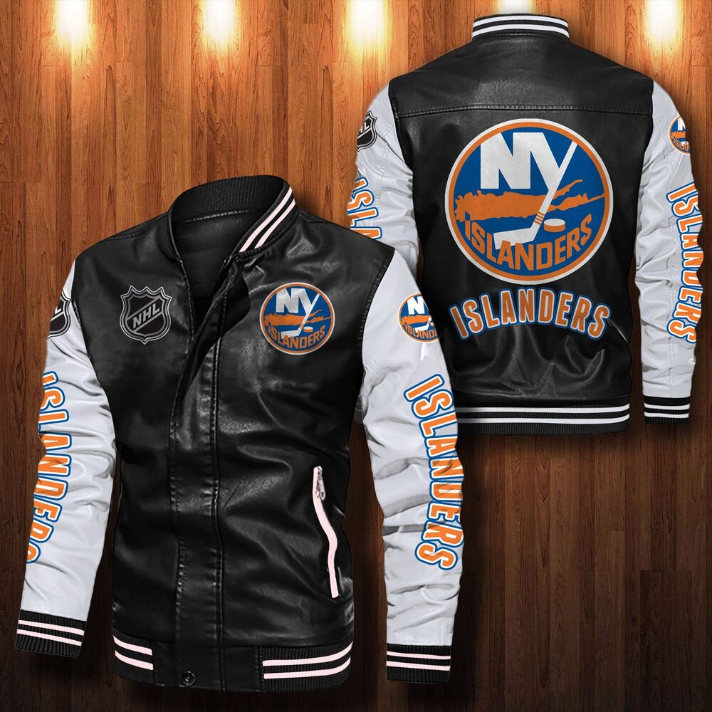 Leather Bomber Jacket