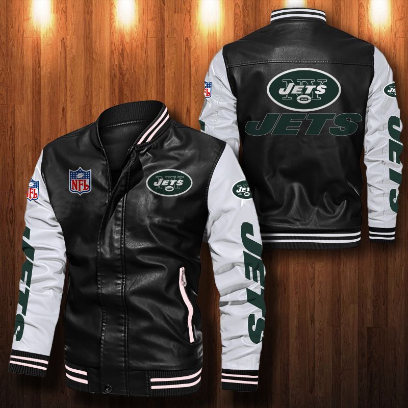 Leather Bomber Jacket