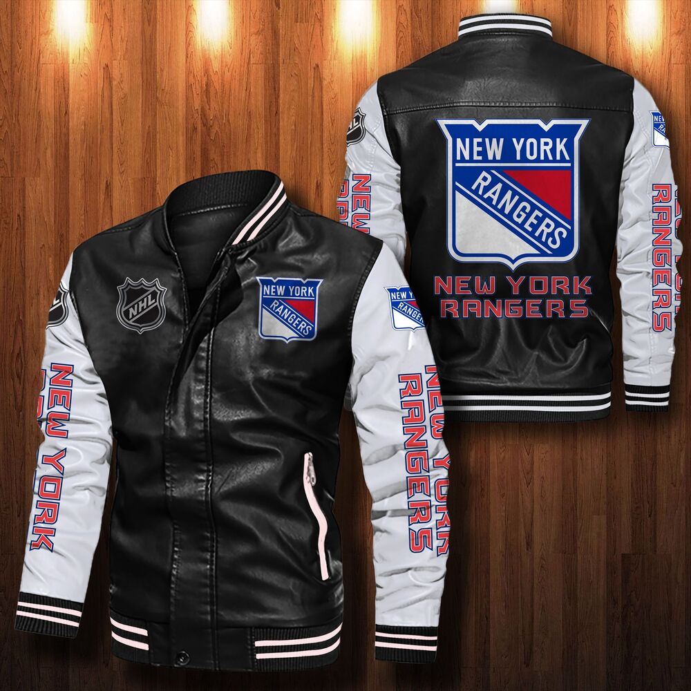 Leather Bomber Jacket