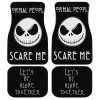 Nightmare Before Christmas Car Floor Mats - Nightmare Before Christmas Jack And Sally Car Floor Mats NBCFM26