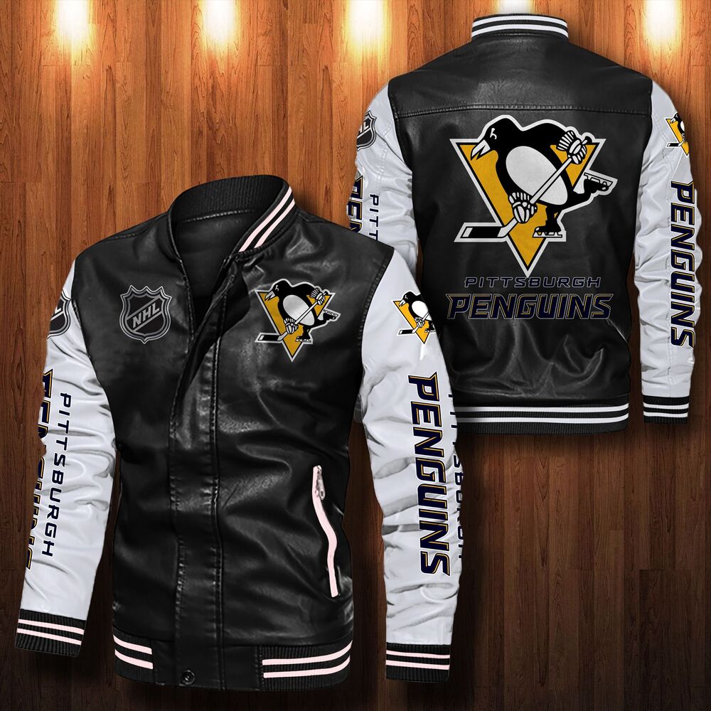 Leather Bomber Jacket