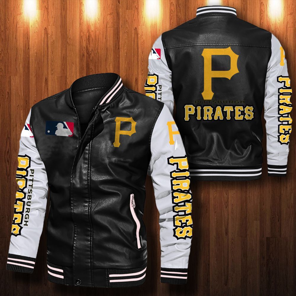 Leather Bomber Jacket