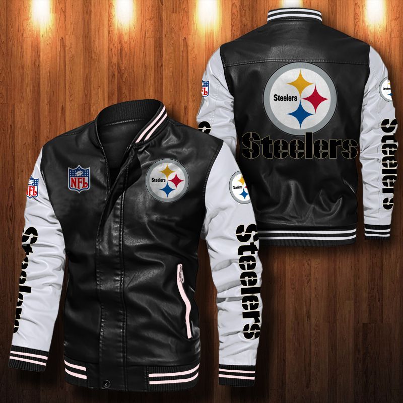 Pittsburgh Steelers Leather Bomber Jacket LBJ0141 – Choose Life. Choose ...