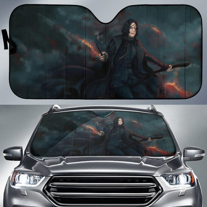 Professor Severus Snape Flying Artwork Harry Potter Car Sun Shade CSSHP003