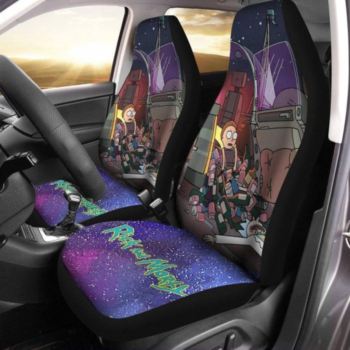 Rick And Morty Car Seat Covers - Car Accessories